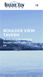 Mobile Screenshot of boulderviewtavern.com
